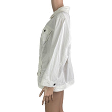 Load image into Gallery viewer, Dressbarn Jacket Women&#39;s Size 14 White Lightweight Casual Button Front