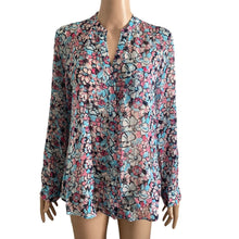 Load image into Gallery viewer, Kut From Kloth Blouse Womens Small Floral Multicolored Lightweight Summer Spring