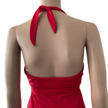 Load image into Gallery viewer, Venus Tankini Womens Size 4 Red Halter Swim Top Stretch