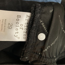 Load image into Gallery viewer, Articles Of Society Jeans Womens 29 Dark Wash Distressed Skinny