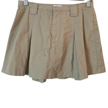 Load image into Gallery viewer, Rails Skort Womens 0 Beige Khaki Pleated Mini Tennis Golf Preppy Casual