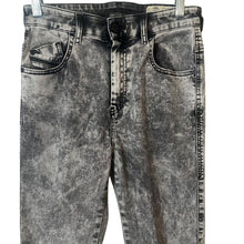 Load image into Gallery viewer, Diesel Slandy-High Jeans Womens 27x32 Black Acid Wash Super Skinny Hi Waist