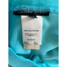 Load image into Gallery viewer, Vintage Susan Bristol Skirt Womens 12 Turquoise Teal Pencil Knee Length Canada