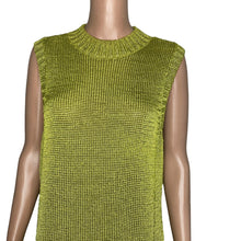 Load image into Gallery viewer, Chicos Travelers Tank Sweater Womens XXL Wasabi Green Pullover