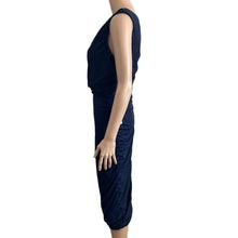 Load image into Gallery viewer, Love X Design Dress Womens XL One Shoulder Navy Blue Body Con