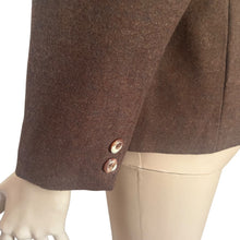 Load image into Gallery viewer, Vintage Pendleton Wool Blazer Womens 36 Small Brown USA Made Tailored