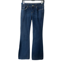 Load image into Gallery viewer, BLANKNYC Jeans Womens 26 Dark Wash Bootcut Flare Denim Whiskered