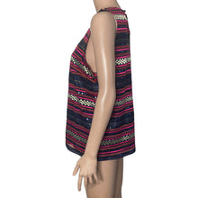 Load image into Gallery viewer, Trina Turk Top Womens Size 8 Arcari Sequin Embroidered Multicolor