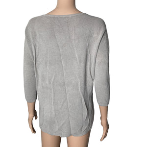 Aritzia Wilfred Sweater Womens XS Ribbed Taupe