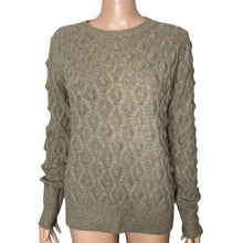 Load image into Gallery viewer, Sweet Romeo Sweater Womens Medium Hela Brown Gray Taupe