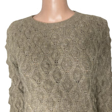 Load image into Gallery viewer, Sweet Romeo Sweater Womens Medium Hela Brown Gray Taupe