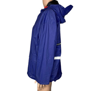 Totes Raincoat Womens Size Medium Purple Full Zip