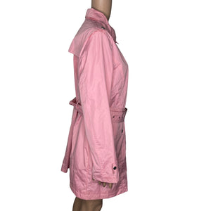 Vintage Jaclyn Smith Jacket Womens XL Pink Spring Trench New