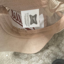 Load image into Gallery viewer, Miller High Life Trucker Hat Tan Corduroy Mesh Snapback Beer Cap One Size OSFM