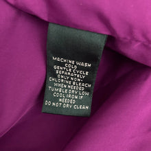 Load image into Gallery viewer, Lauren Ralph Lauren Trench Coat Womens Medium Purple Satin Feel