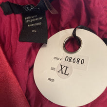 Load image into Gallery viewer, Rain Shirt Womens XL Fuchsia Rhinestone Beaded Tiered Sleeveless