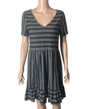 Load image into Gallery viewer, Vero Moda Dress Womens XS Nimue Striped V-neck Flounce Hem New