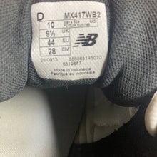 Load image into Gallery viewer, New Balance Sneakers Mens 10 MX417wb1 Gray Blue White