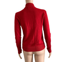 Load image into Gallery viewer, New York &amp; Company Sweater Womens XS Red Full Zip
