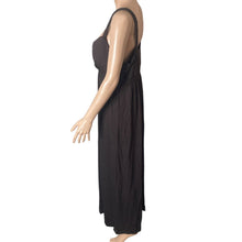 Load image into Gallery viewer, No Boundaries Maxi Dress Womens XL Braided Strap Smocked Empire Waist