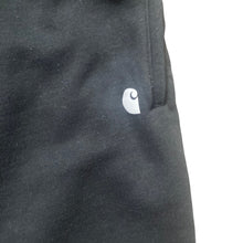 Load image into Gallery viewer, Carhartt Sweat Shorts Mens XL Black Relaxed Fit Fleece Drawstring Zip Pocket