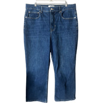 Load image into Gallery viewer, SPANX Kick Flare Jeans Womens Size 20 Medium Indigo
