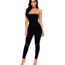 Load image into Gallery viewer, AG Adriano Goldschmied Farrah Skinny Ankle Jeans womens 28R Black High Rise Distressed