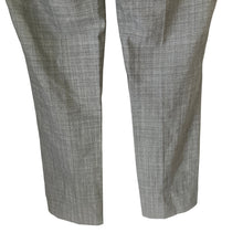 Load image into Gallery viewer, Topman Mens 32R Gray Wool Blend Slim Dress Pants Flat Front Suit Trousers