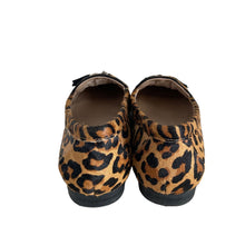 Load image into Gallery viewer, Charter Club Loafers Margott Womens 6M Animal Print Mohair Calfhair F43644 New