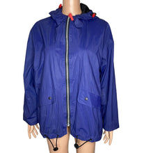 Load image into Gallery viewer, Totes Raincoat Womens Size Medium Purple Full Zip