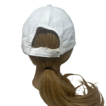 Load image into Gallery viewer, DeVilbiss Racing Hat Cap America Men's Adjustable White Canvas
