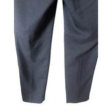 Load image into Gallery viewer, Ann Taylor Pants Womens 0 Devin Fit Navy Pin Dot Wool Blend Career Trousers