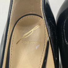 Load image into Gallery viewer, Brian Atwood Pumps Womens 7.5 Black Patent Leather Platform Stiletto Heels