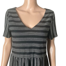 Load image into Gallery viewer, Vero Moda Dress Womens XS Nimue Striped V-neck Flounce Hem New