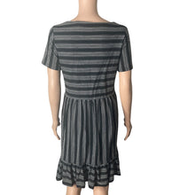 Load image into Gallery viewer, Vero Moda Dress Womens XS Nimue Striped V-neck Flounce Hem New