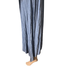 Load image into Gallery viewer, Knox Rose Womens M Blue Chambray Midi Dress Sleeveless Drawstring Handkerchief
