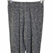 Load image into Gallery viewer, Abound Pants Marled Knit Jogger Womens Large Black White