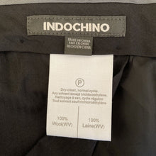 Load image into Gallery viewer, Indochino Pants Mens size 62 Gray Dress 100% Wool Mens Newbury
