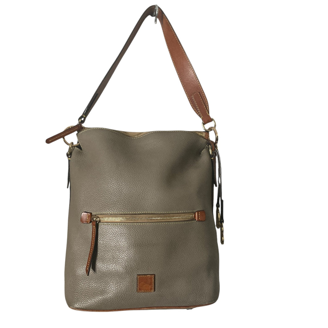 Dooney & Bourke Pebble Grain Large Sac Taupe