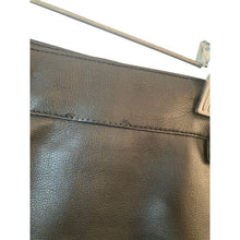 Load image into Gallery viewer, United Colors Of Benetton PVC Skirt Womens 42 Black Button Front Made In Italy