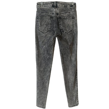 Load image into Gallery viewer, Diesel Slandy-High Jeans Womens 27x32 Black Acid Wash Super Skinny Hi Waist