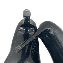 Load image into Gallery viewer, Brian Atwood Pumps Womens 7.5 Black Patent Leather Platform Stiletto Heels