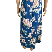 Load image into Gallery viewer, French Connection Dress Womens 8 Verona Drape Midi Floral Blue New