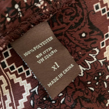 Load image into Gallery viewer, Knox Rose Blouse Womens XL Semi Sheer Burgundy Pullover Lightweight