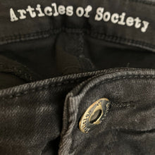 Load image into Gallery viewer, Articles Of Society Jeans Womens 29 Dark Wash Distressed Skinny