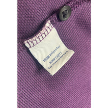 Load image into Gallery viewer, Croft &amp; Barrow Performance Polo Shirt Mens L Purple Cool Dry Long Sleeve Golf