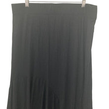 Load image into Gallery viewer, Soncy Maxi Skirt Womens 2XL Black Plus Size