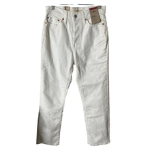 Load image into Gallery viewer, Levi's Wedgie Straight Leg Jeans Womens 29x28 White Button Fly