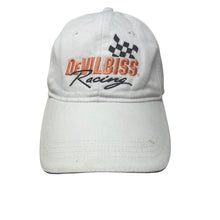 Load image into Gallery viewer, DeVilbiss Racing Hat Cap America Men's Adjustable White Canvas