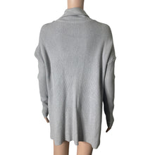 Load image into Gallery viewer, Devotion By Cyrus Turtleneck Sweater Womens Small Gray Ribbed New